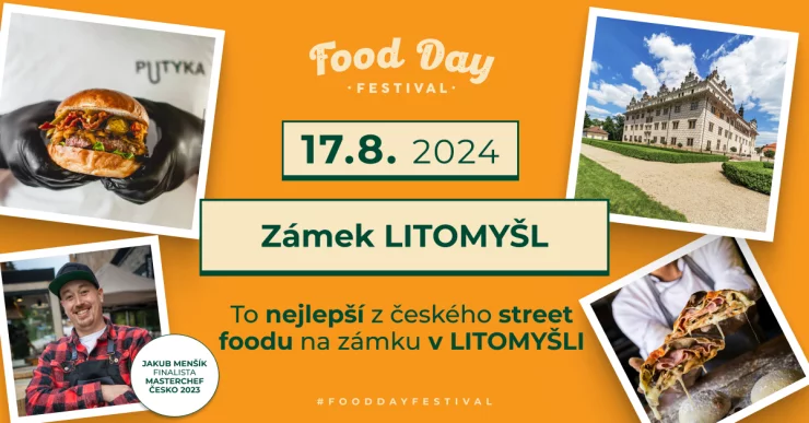 MojeTrhy.cz: Food Day Festival Litomyšl