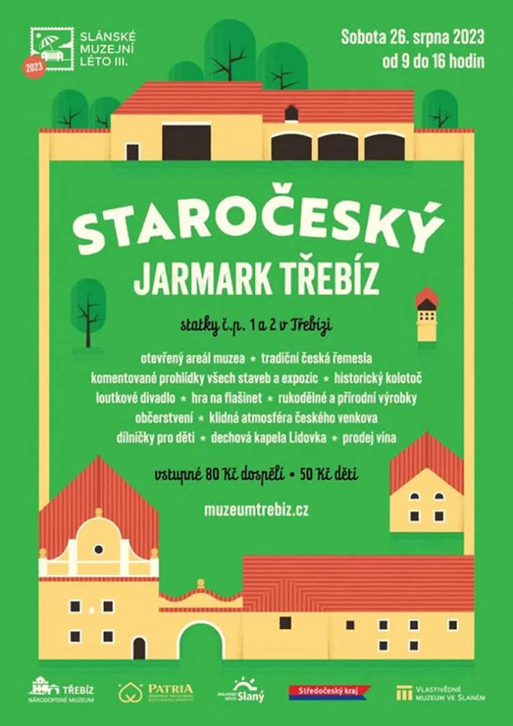 MojeTrhy.cz: Staročeský jarmark v Třebízi 2023