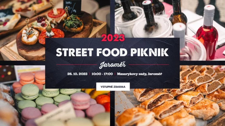 MojeTrhy.cz: Street food piknik Jaroměř 2023