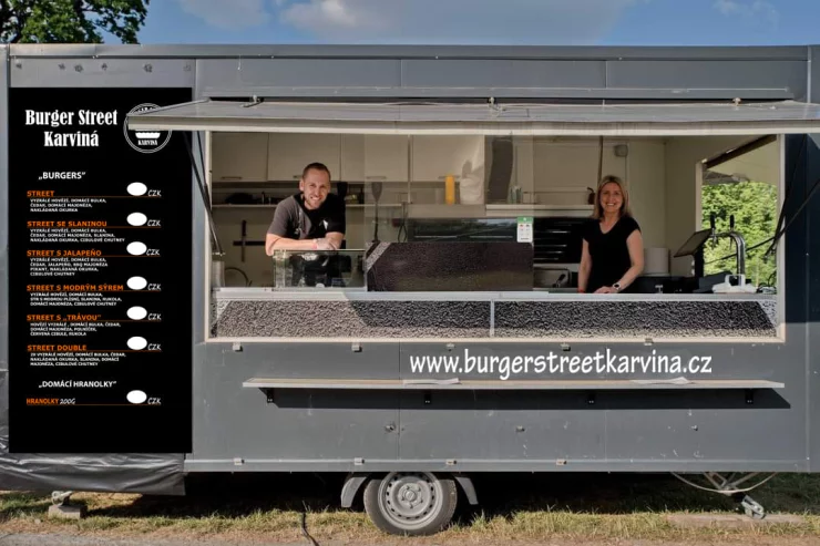 MojeTrhy.cz: Burger Street Karviná - foodtruck